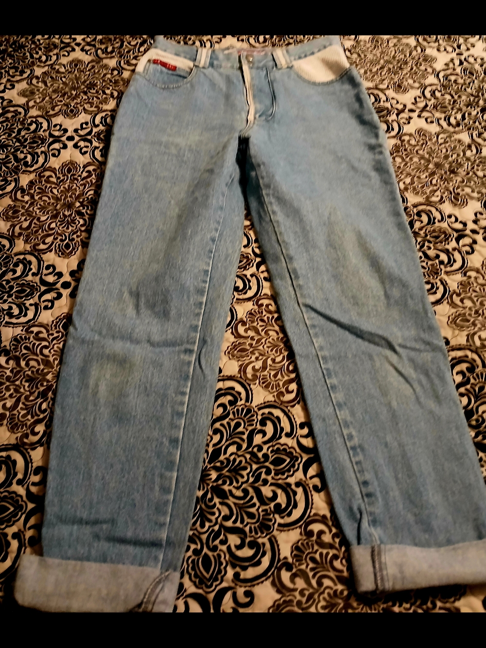 Light Blue Women’s Straight-Leg Jeans